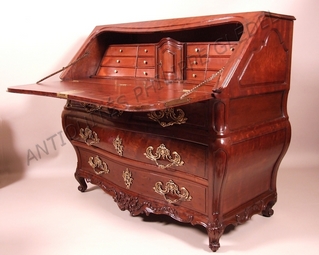 commode-scribanne-bordelaise-acajou-mouchete-18e
